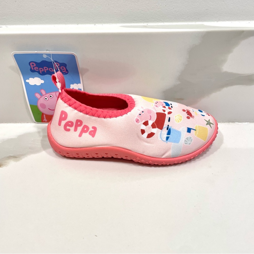 NEW Peppa Pig Peppa & George Water Shoes (size 8, 9 & 10)